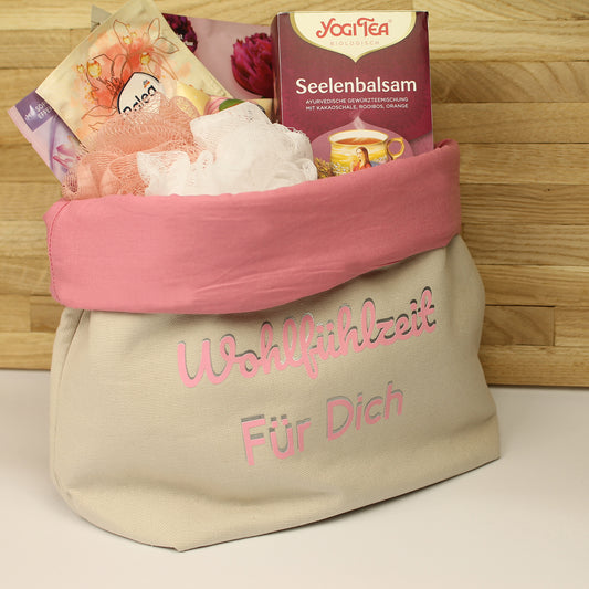 Liebevoll handgefertigtes Geschenk-Utensilo – ideal zum Verwöhnen & Verschenken