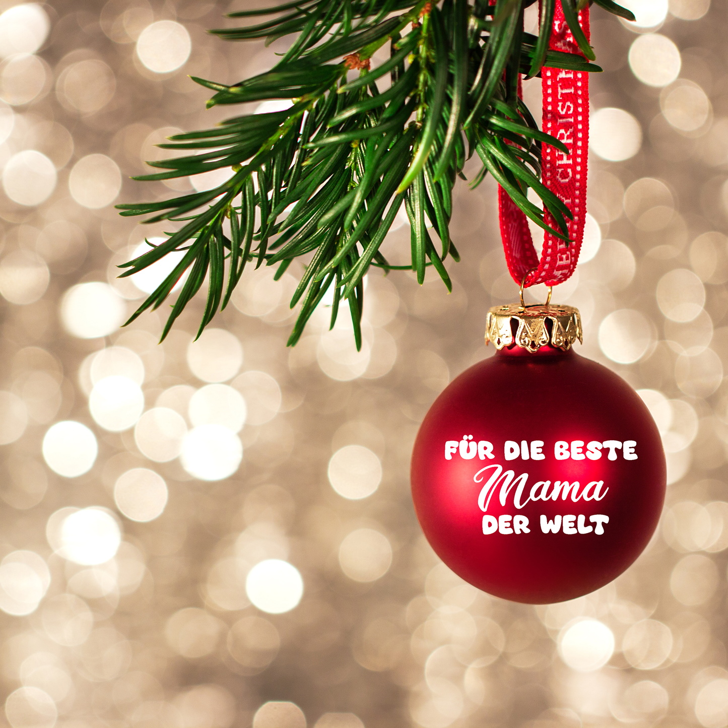 Personalisierte Weihnachtskugeln mit Individuellen Sprüchen